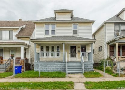 Maison moderne en vente à Détroit, USA